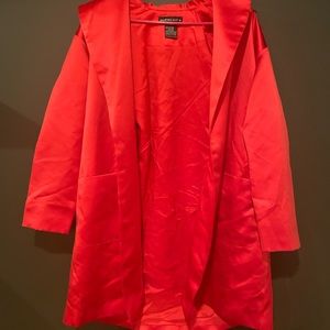 Long Red Coat